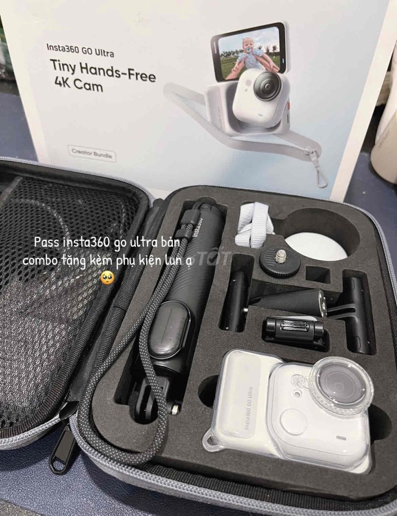 Máy quay Camera Insta360 GO Ultra. Mua bán Máy ảnh, Máy quay tại Quận Nam Từ Liêm Hà Nội được đăng bởi Nam hình 1