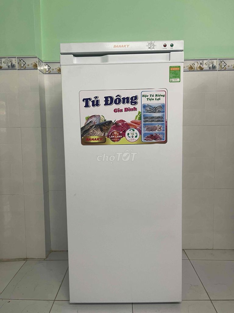 💥Thanh Lí Tủ Đông Đứng SANAKY 180L TIẾT KIỆM ĐIỆN💥