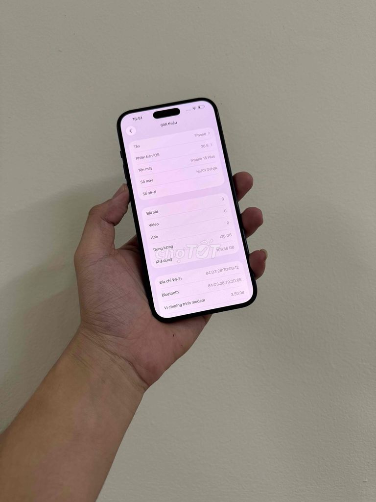 iPhone 15 Plus 128GB Đen. Mua bán Điện thoại tại Quận Tân Bình Tp Hồ Chí Minh được đăng bởi Dương Trần hình 1