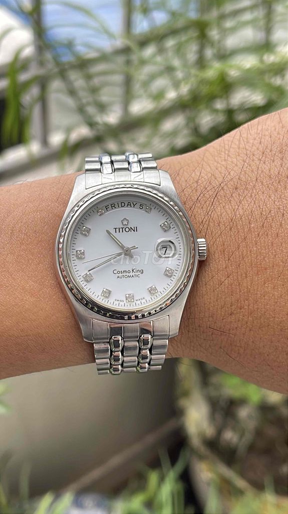 Đồng hồ Titoni Cosmo King Automatic Thụy Sĩ. Mua bán Đồng hồ tại Huyện An Dương Hải Phòng được đăng bởi hùng hình 1