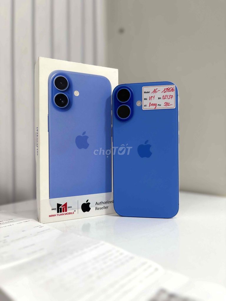 iPhone 16 128GB Lưu ly Vn mới Active Sạc 5 lần. Mua bán Điện thoại tại Quận Đống Đa Hà Nội được đăng bởi Quý Hoàng hình 1