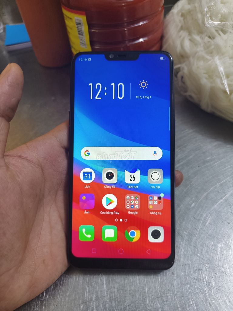 Oppo A3s 3/32GB Đen. Mua bán Điện thoại tại Quận 5 Tp Hồ Chí Minh được đăng bởi Quí hình 1