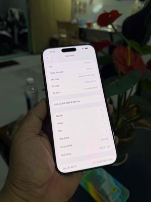 Apple iPhone 16 Pro Max 256GB Đen Đã qua sử dụng