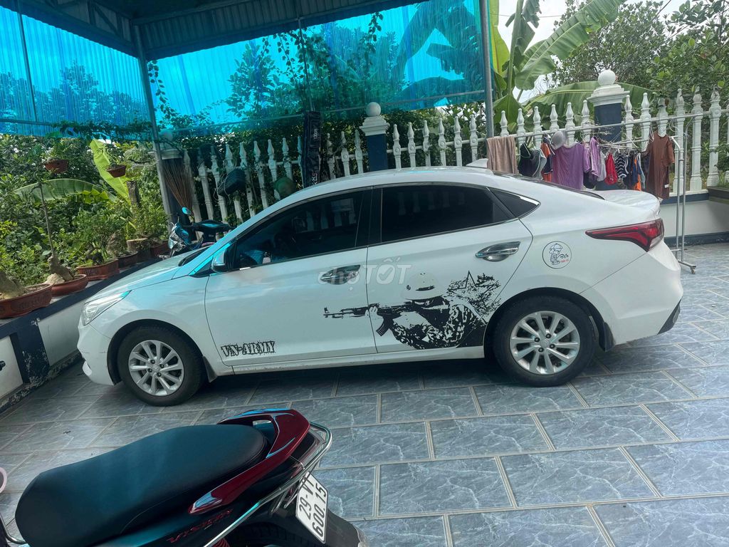 Hyundai Accent 2018 1.4 MT - 130000 km. Mua bán Ô tô tại Huyện Ba Vì Hà Nội được đăng bởi Duy Thái hình 1