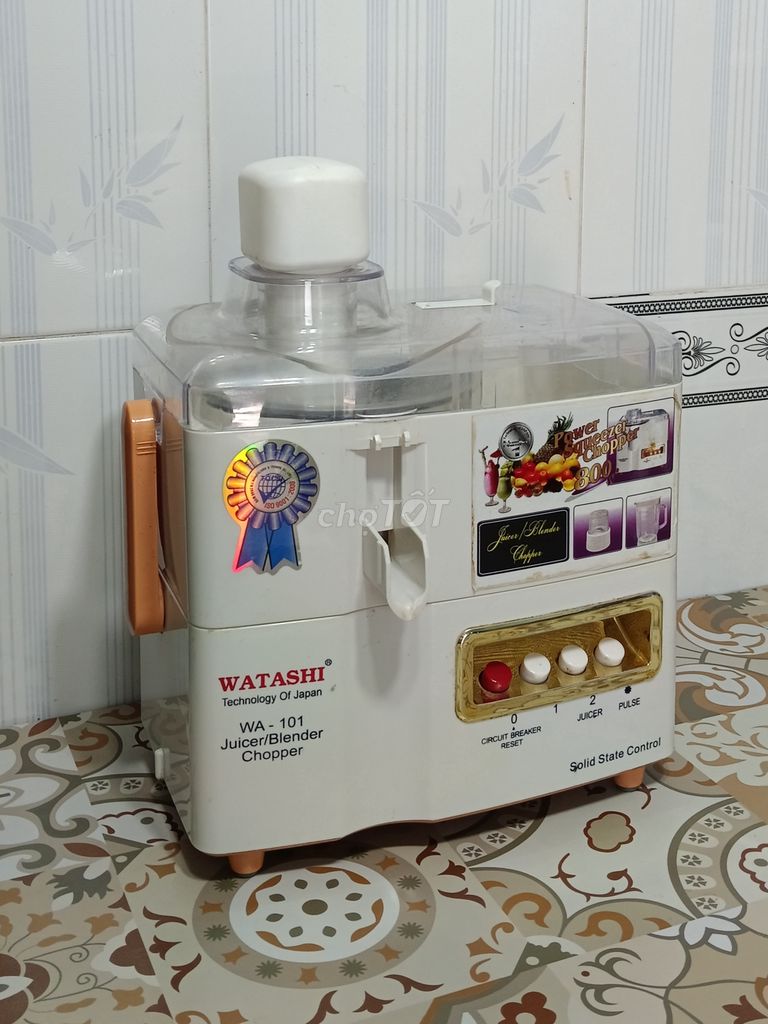 THANH LÝ MÁY ÉP TRÁI CÂY WATASHI NHẬT GIÁ 350K. Mua bán Bếp, lò, đồ điện nhà bếp tại Huyện Nhà Bè Tp Hồ Chí Minh được đăng bởi Ngọc Mỹ hình 1