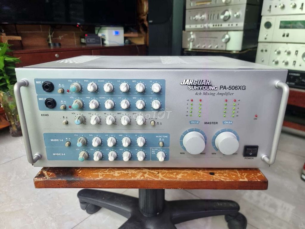 Amply karaoke Jaguar PA506XG Bạc. Mua bán Tivi, Âm thanh tại Quận 12 Tp Hồ Chí Minh được đăng bởi Tiến Dũng Âm Thanh Bãi  Tuyển chọn  hình 1
