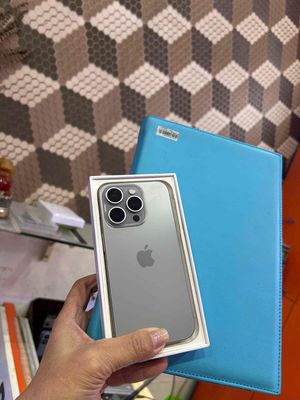 iphone 15pro 1tb natural qtế mỹ pin91 zin áp suất