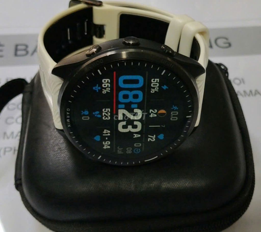 Garmin Forerunner 965 Đen, Trắng. Mua bán Thiết bị đeo thông minh tại Quận Ba Đình Hà Nội được đăng bởi Khiêm Phạm Trần hình 1