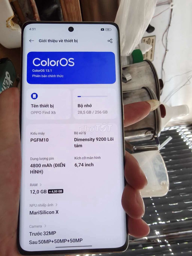 OPPO Find X6 Gold camera xịn , 100x. Mua bán Điện thoại tại Thành phố Bến Tre Bến Tre được đăng bởi Từ Tuấn Bến Tre hình 1