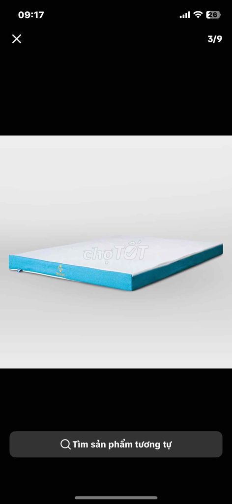 Nệm cao su Aroma 160x200x10cm. Mua bán Giường, chăn ga gối nệm tại Thành phố Vĩnh Long Vĩnh Long được đăng bởi Long Vĩnh hình 1