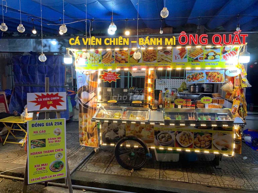 xe bán đồ ăn vặt, cá viên chiên. Mua bán Nội thất, đồ gia dụng khác tại Quận Tân Phú Tp Hồ Chí Minh được đăng bởi Thanh Trần hình 3