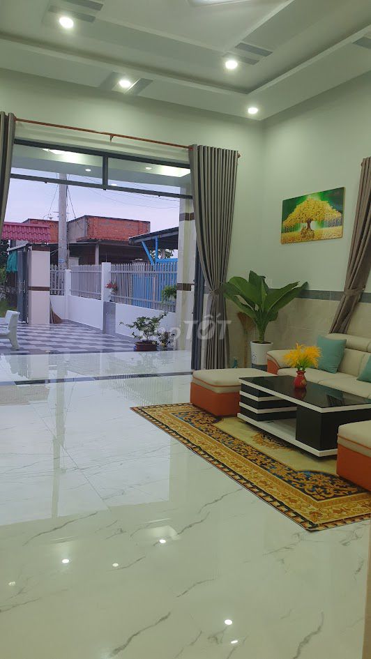 NHÀ VƯỜN MỚI XÂY DT ĐẤT 219M MỸ HẠNH BẮC, ĐỨC HÒA, LONG AN, GIÁ 2,5 TỶ. Mua bán nhà ở tại Huyện Đức Hòa Long An được đăng bởi NGUYỄN VĂN THẢO hình 1