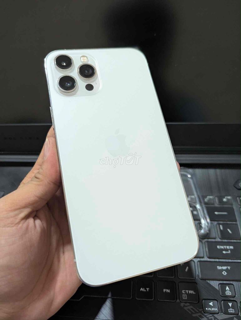 iPhone 12 Pro Max 512GB Trắng 99% đẹp. Mua bán Điện thoại tại Thành phố Long Xuyên An Giang được đăng bởi Trao Đổi Mua Bán Di Động hình 1