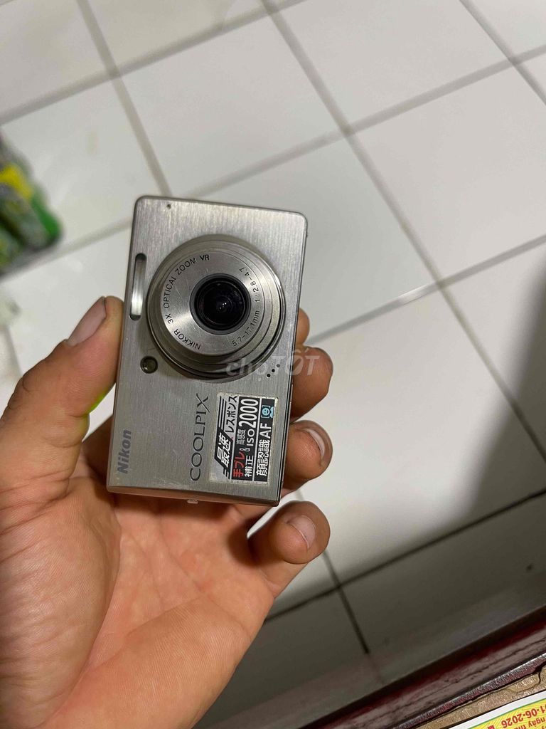 Máy ảnh Nikon Coolpix S510 Bạc. Mua bán Máy ảnh, Máy quay tại Huyện Bình Chánh Tp Hồ Chí Minh được đăng bởi Đàm trung  hình 1