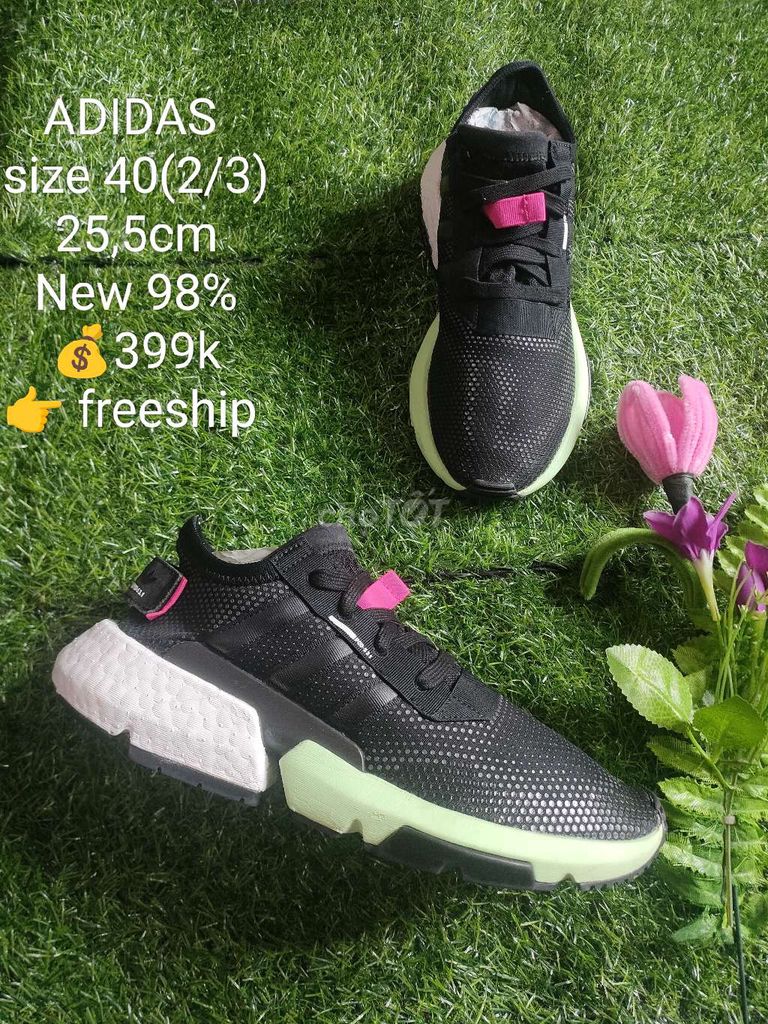 Adidas sz 40(3/3) chính hãng đế boost siêu êm