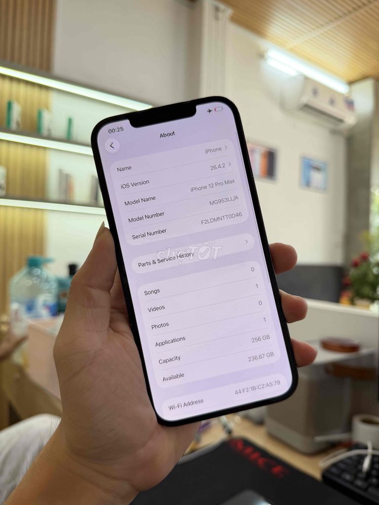 Apple iPhone 12 Pro Max 256GB. Mua bán Điện thoại tại Quận 12 Tp Hồ Chí Minh được đăng bởi San San Mobile hình 1
