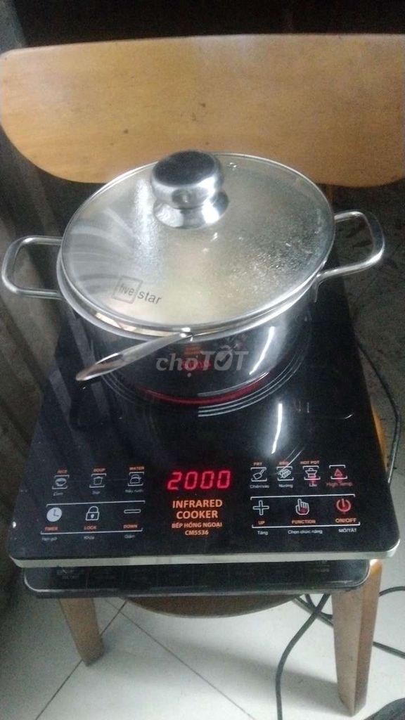 Bếp hồng ngoại Comet CM5536 Đen. Mua bán Bếp, lò, đồ điện nhà bếp tại Huyện Châu Thành Bến Tre được đăng bởi Nguyễn Hoàng Thái Tâm  hình 1
