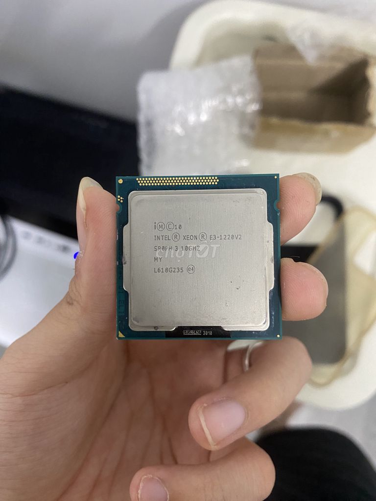 CPU Intel Xeon E3-1220V2 Đã sử dụng. Mua bán Linh kiện (RAM, Card...) tại Huyện Thanh Trì Hà Nội được đăng bởi Garbriel Nguyen hình 1