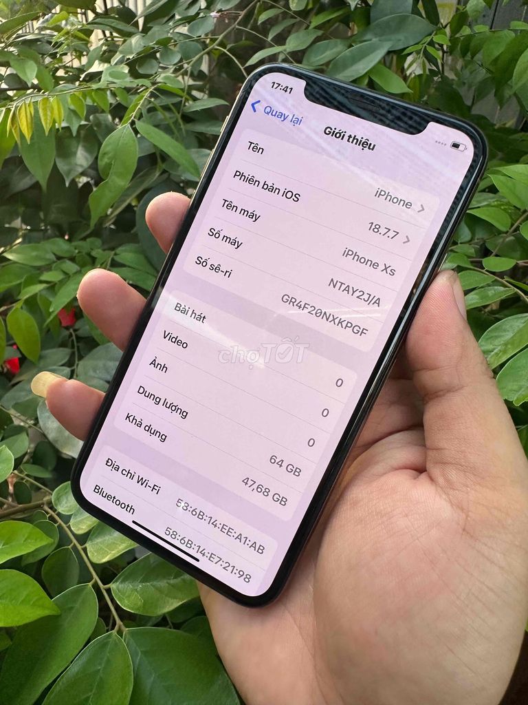 Apple iPhone Xs 64GB 99%. Mua bán Điện thoại tại Huyện Bình Chánh Tp Hồ Chí Minh được đăng bởi Lâm mobiphone hình 1