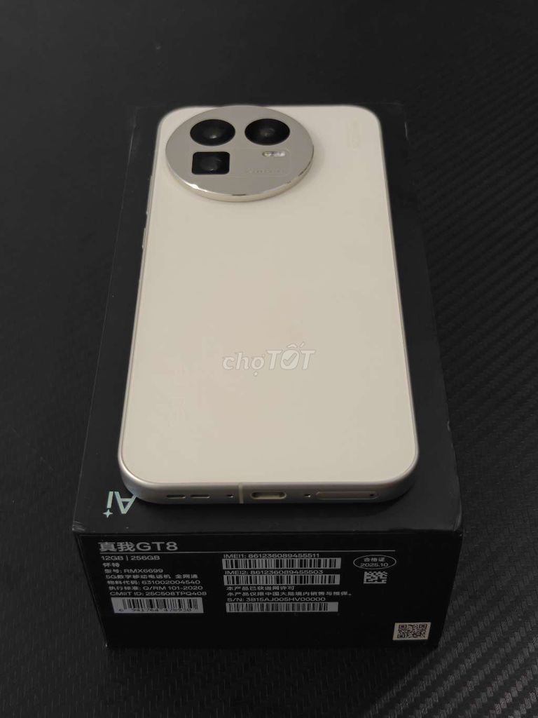 Realme GT8 256GB Trắng. Mua bán Điện thoại tại Quận Tân Bình Tp Hồ Chí Minh được đăng bởi Nam hình 1