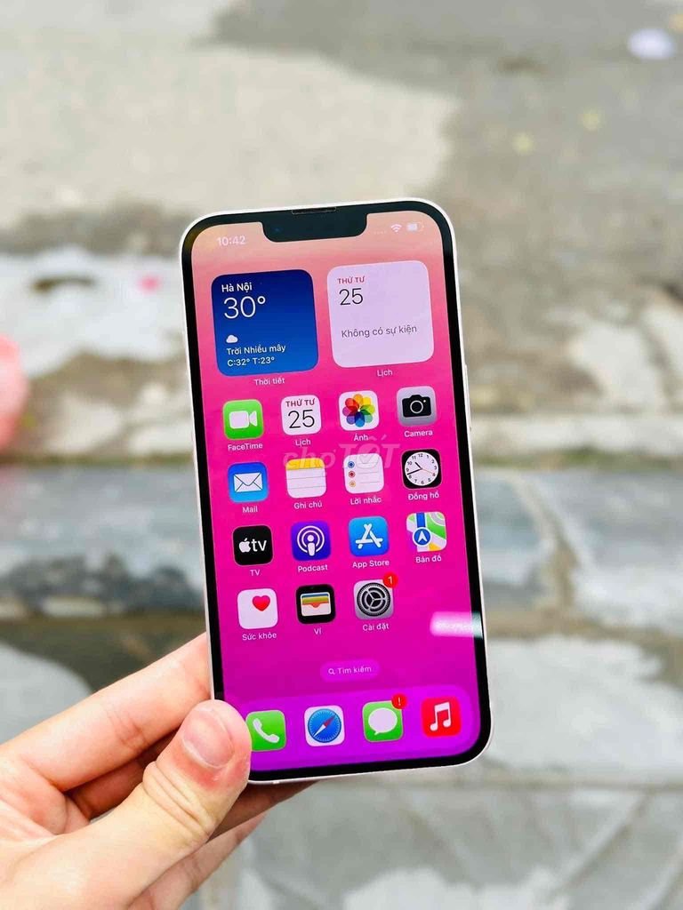 iPhone 13 thường FULLBOX 128G chất APPLE 03/2023. Mua bán Điện thoại tại Quận Thanh Xuân Hà Nội được đăng bởi Nguyễn Huy Dũng hình 2
