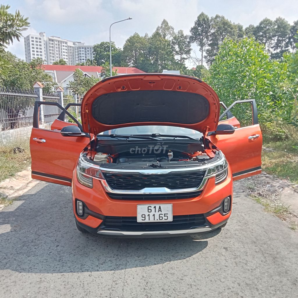Kia Seltos 2021 Premium 1.4 AT turbo 62000k/h cọp. Mua bán Ô tô tại Thành phố Thủ Dầu Một Bình Dương được đăng bởi TanLe hình 7