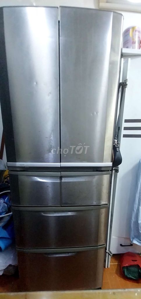 Tủ lạnh Sanyo 6 cánh Bạc Đá viên. Mua bán Tủ lạnh tại Quận Bình Tân Tp Hồ Chí Minh được đăng bởi Nguyễn Thanh Lam hình 1