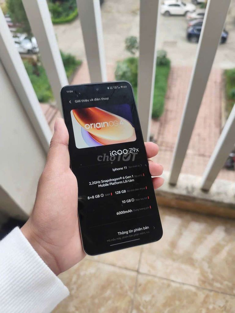 iQOO Z9x + 1tr qua iphone 11. Mua bán Điện thoại tại Huyện Chương Mỹ Hà Nội được đăng bởi Nb hình 1