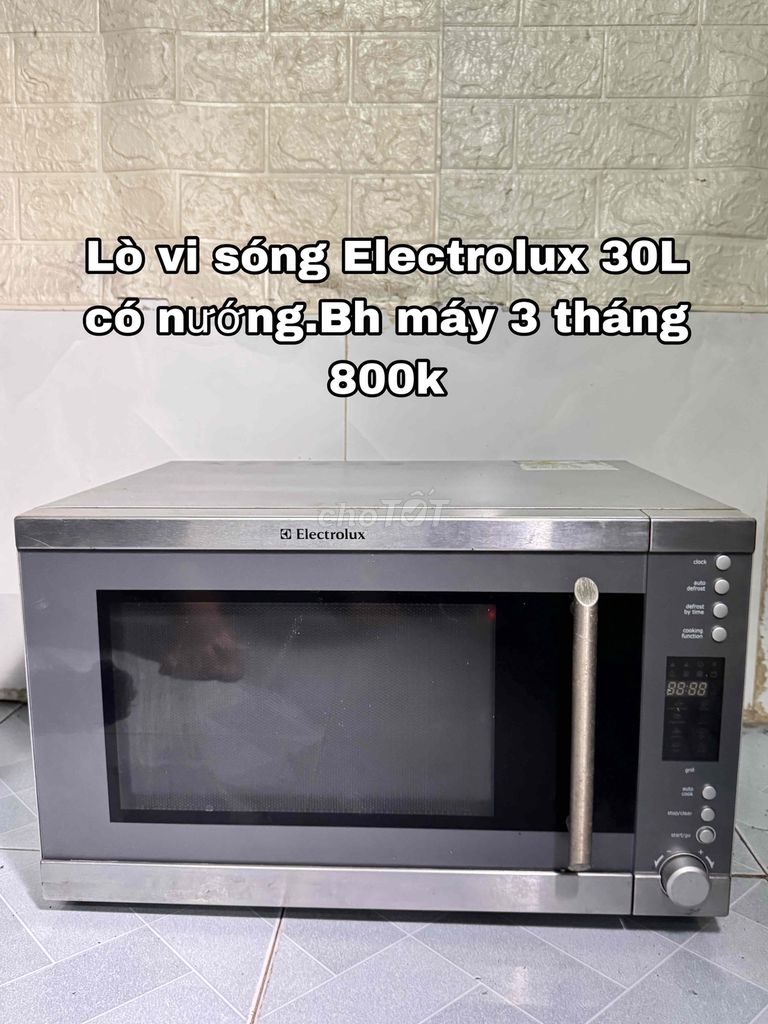 ♻️Lò vi sóng Electrolux 30L.Bh máy 3 tháng