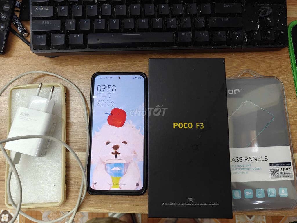 Xiaomi Poco F3 128GB Đen. Mua bán Điện thoại tại Quận Tây Hồ Hà Nội được đăng bởi Tứ Nguyễn hình 1