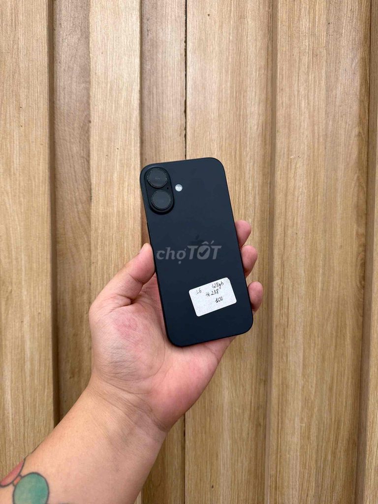 iPhone 16 128GB Đen Quốc tế. Mua bán Điện thoại tại Quận Đống Đa Hà Nội được đăng bởi HaNoiMobile HT  hình 1