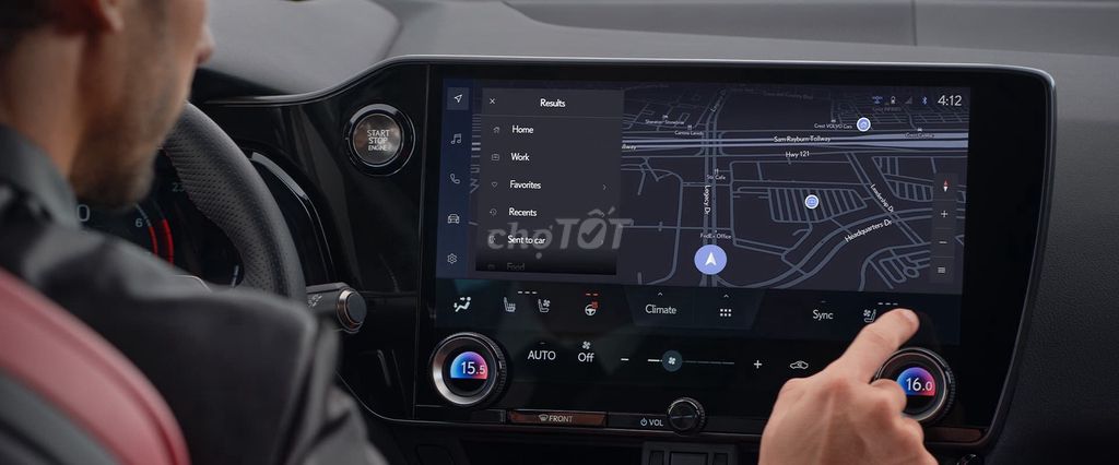 Электрический кроссовер Lexus SUV Hybrid, синий, автомат, 5 мест