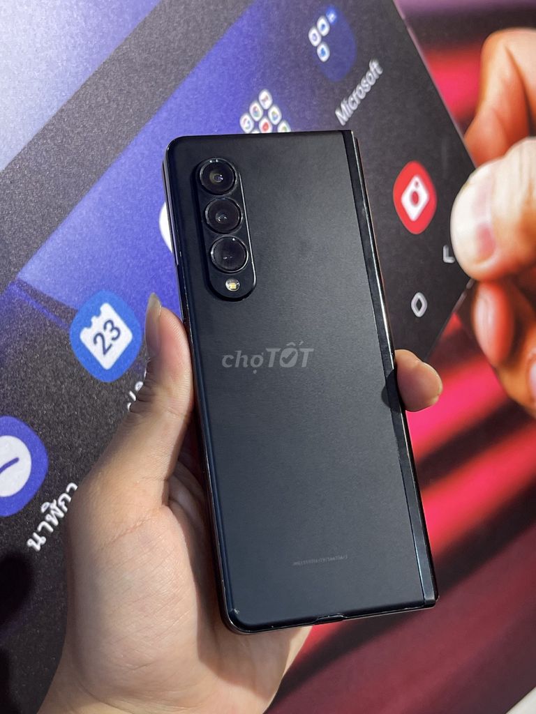 Samsung Z fold 3 256GB Đen 98% 2sim . Mua bán Điện thoại tại Quận 3 Tp Hồ Chí Minh được đăng bởi Anh Tuấnnn Mobile hình 1