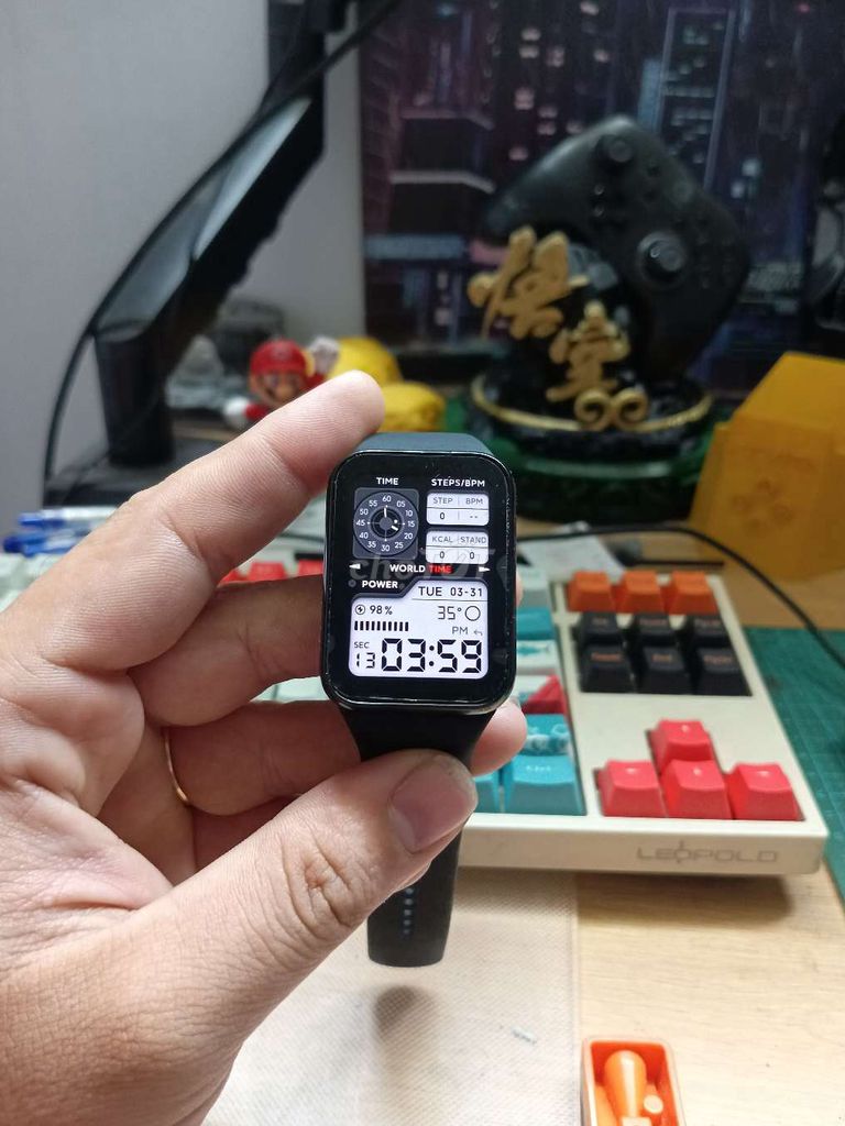Xiaomi Band 8 Pro Đen. Mua bán Thiết bị đeo thông minh tại Quận Bình Thạnh Tp Hồ Chí Minh được đăng bởi thanh Bình hình 1
