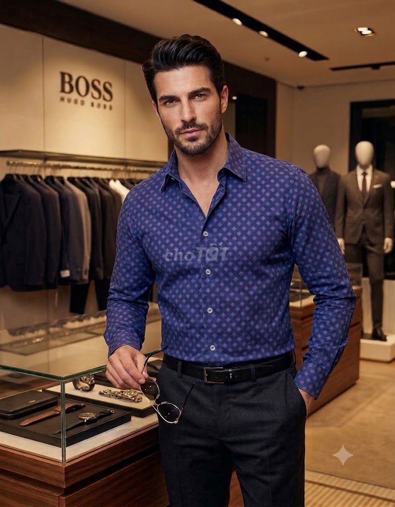 Áo sơ mi HUGO BOSS  cotton Croatia. Mua bán Quần áo tại Huyện Củ Chi Tp Hồ Chí Minh được đăng bởi NỎ CŨ hình 1