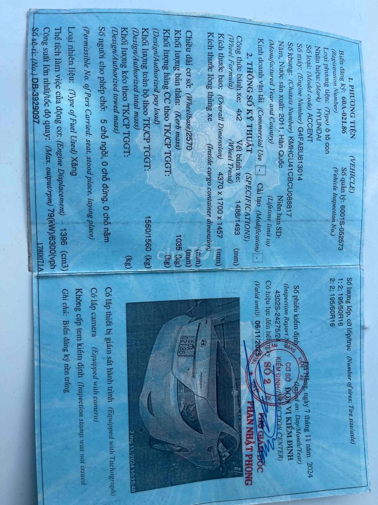 Hyundai Accent 2020 1.4MT - 213 km. Mua bán Ô tô tại Quận 7 Tp Hồ Chí Minh được đăng bởi Trong Duy hình 3