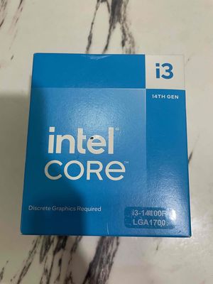 cpu i3 14100F mới nguyên seal. Mua bán Linh kiện (RAM, Card...) tại Quận Hà Đông Hà Nội được đăng bởi Luân