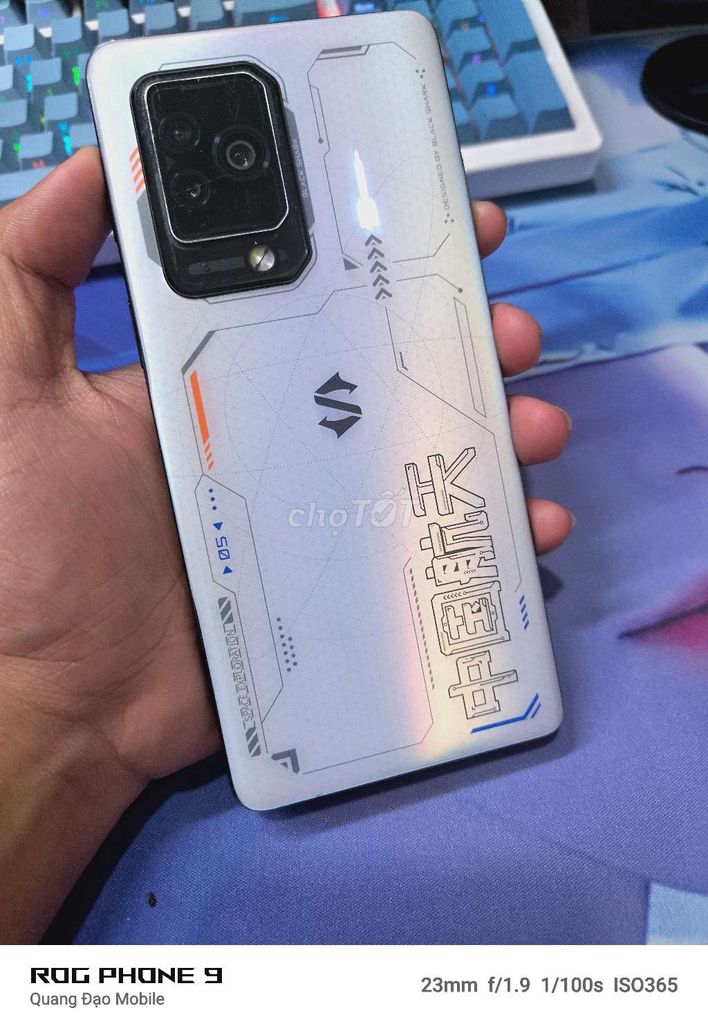 Black Shark 5Pro bản 8-256 imei (39030). Mua bán Điện thoại tại Quận Hà Đông Hà Nội được đăng bởi Đạo Nguyễn hình 1