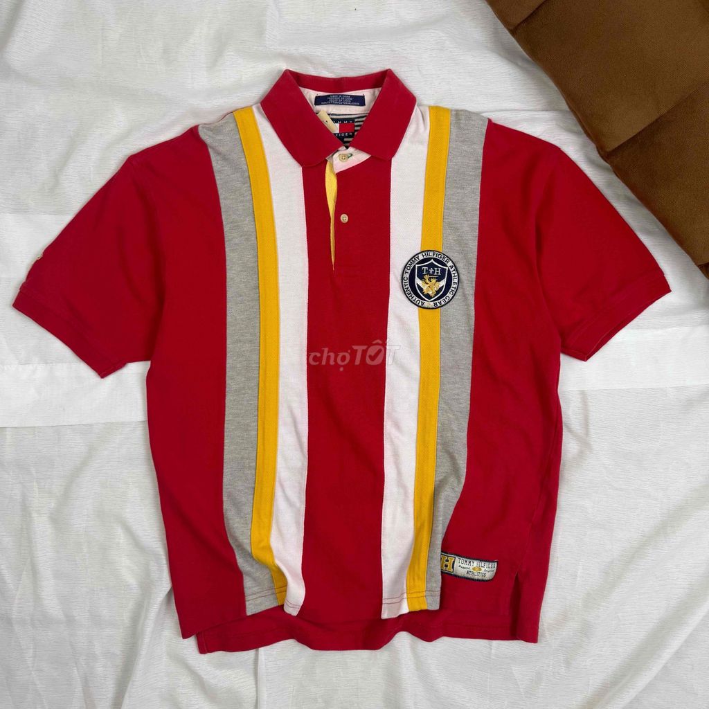 Áo polo nam Tommy Hilfiger sọc size M. Mua bán Quần áo tại Quận Ngũ Hành Sơn Đà Nẵng được đăng bởi Bạch Lê Hoàng hình 1