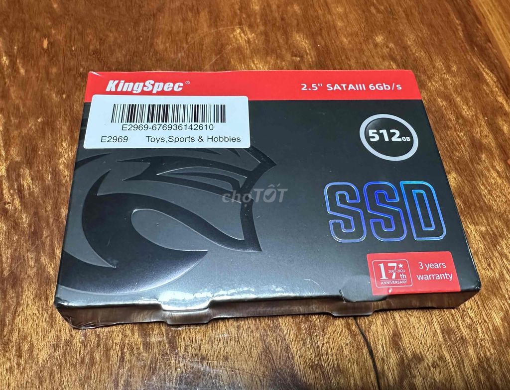 Ổ cứng SSD 512Gb mới nguyên seal