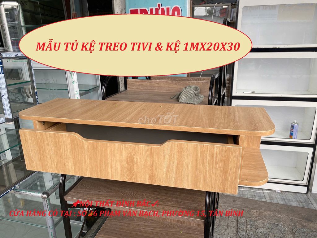 SALE KỆ TIVI & KỆ TREO TƯỜNG & KỆ SÁCH