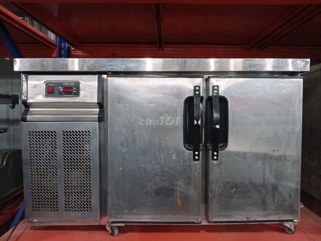 Bàn mát Berjaya Inox 1.2m, quạt gió ,bh 6 tháng. Mua bán Tủ lạnh tại Quận Tân Phú Tp Hồ Chí Minh được đăng bởi phan thị ngọc hình 1