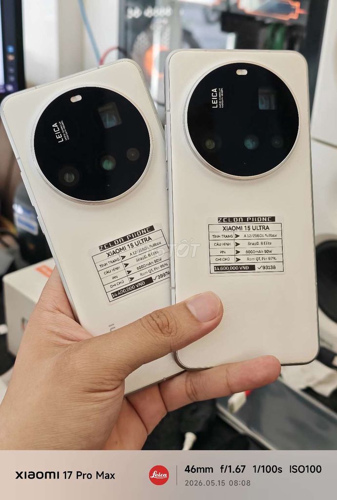 Xiaomi 15 Ultra 12/256GB Rom QT Fullbox. Mua bán Điện thoại tại Quận Ninh Kiều Cần Thơ được đăng bởi Zelda Phone hình 1