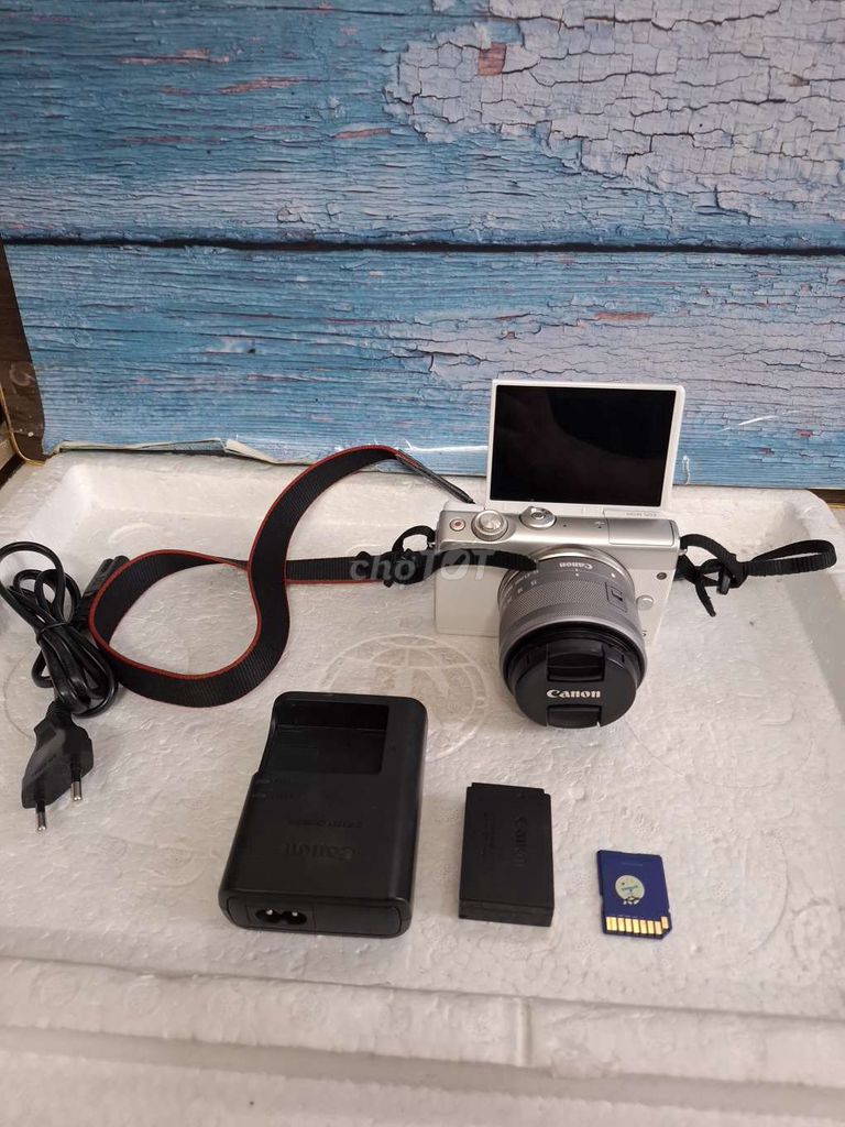 Máy ảnh Canon M100 Trắng bạc. Mua bán Máy ảnh, Máy quay tại Quận 1 Tp Hồ Chí Minh được đăng bởi máy ảnh phạm gia hình 1