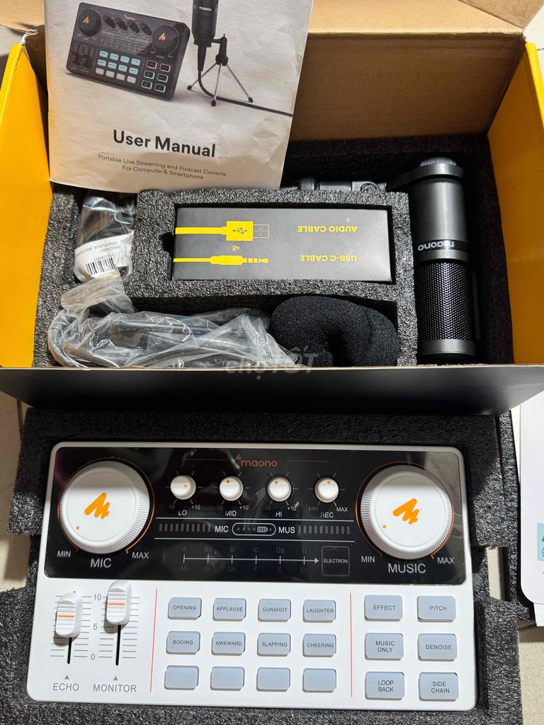 bộ thiết bị podcast MaonoCaster Lite AU-AM200-S1. Mua bán Tivi, Âm thanh tại Quận Gò Vấp Tp Hồ Chí Minh được đăng bởi Nguyễn Khoa hình 3