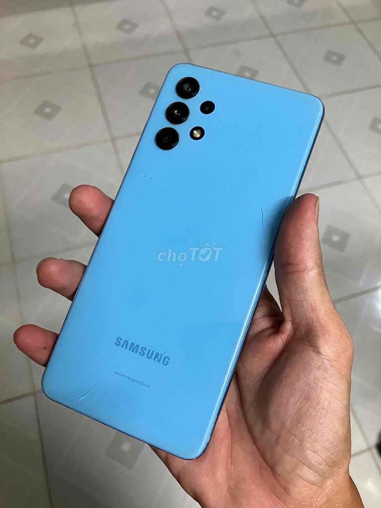 Samsung A32 4G 128GB Xanh. Mua bán Điện thoại tại Huyện Long Hồ Vĩnh Long được đăng bởi Đồ cũ đủ loại điện thoại loa anply máy tính hình 1