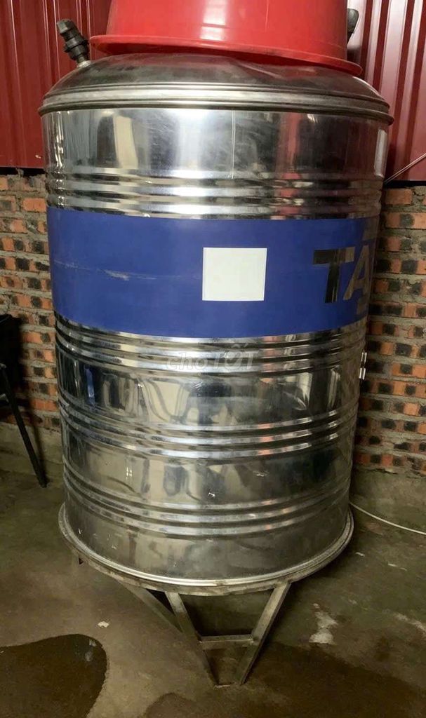 Bồn nước Tân Á Inox Bạc đã sử dụng 1000l. Mua bán Nội thất, đồ gia dụng khác tại Huyện Văn Giang Hưng Yên được đăng bởi Vĩnh Đàm hình 1