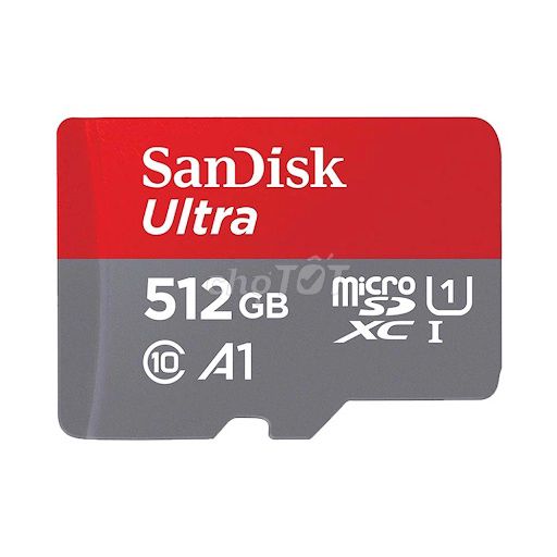 Thẻ nhớ SanDisk Ultra MicroSD 512GB. Mua bán Phụ kiện (Màn hình, Chuột...) tại Thành phố Vũng Tàu Bà Rịa - Vũng Tàu được đăng bởi Nguyễn Tú hình 1