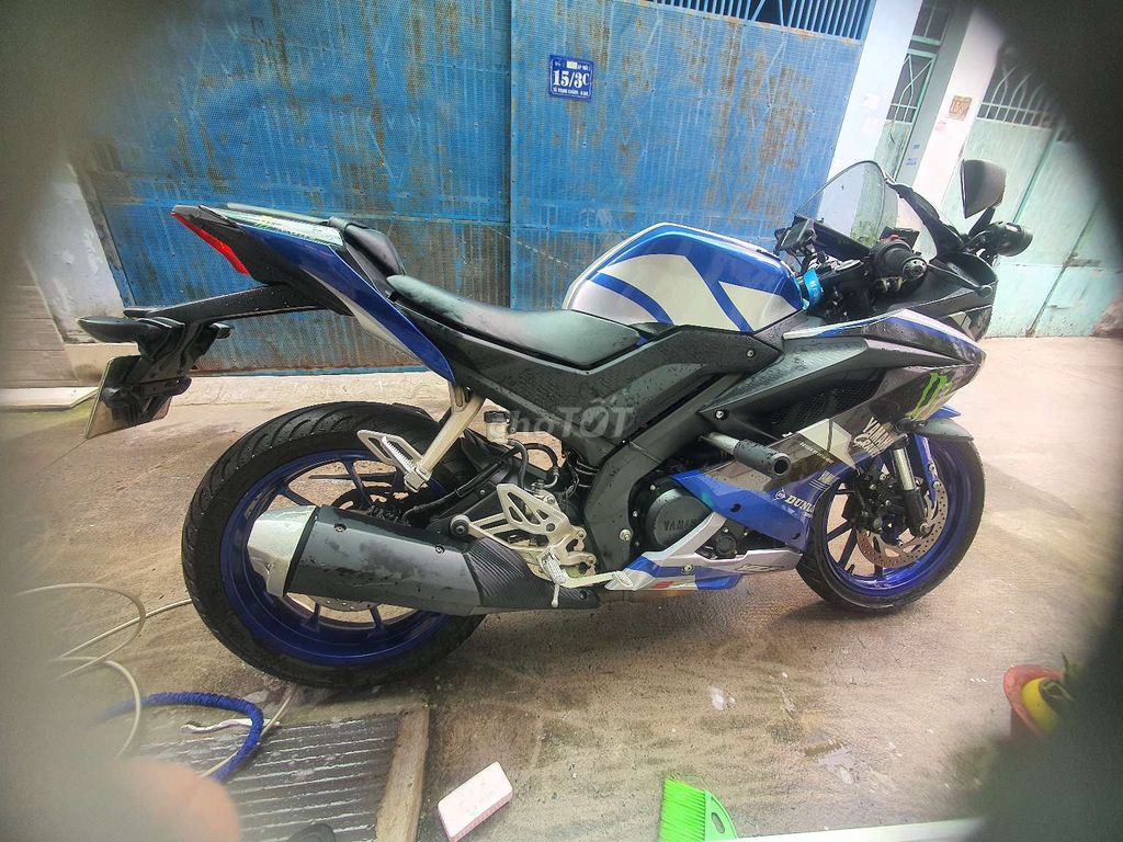 Moto R15 V3 2018-2019 Xanh GP Chính chủ nguyên bản. Mua bán Xe máy tại Huyện Hóc Môn Tp Hồ Chí Minh được đăng bởi Công Tú hình 7