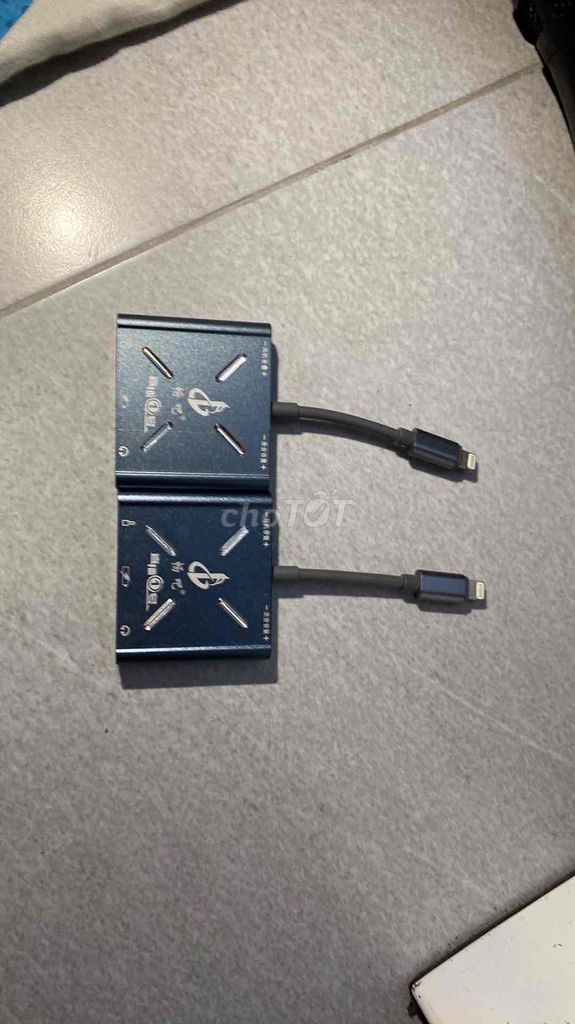 Bộ chuyển đổi âm thanh Xám Lightning. Mua bán Tivi, Âm thanh tại Quận Cái Răng Cần Thơ được đăng bởi Huỳnh diễm mi hình 1